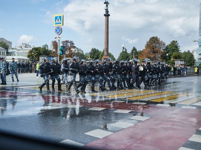 Акция "Вернем себе право на выборы "3 августа в Москве. Фото: Андрей Золотов / МБХ медиа